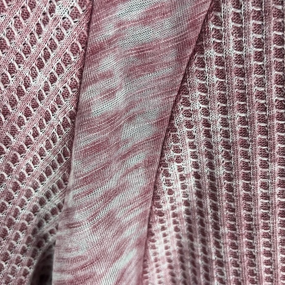 Lincoln Outfitters Lightweight Long Sleeve Distressed Hoodie, Mauve | XXL - Picture 8 of 13